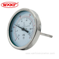 gauge stainless steel bimetallic thermometer